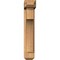 Ekena Millwork Westlake Craftsman Smooth Bracket w/ Offset Brace, Western Red Cedar, 5 1/2"W x 18"D x 30"H BKT0604X18X30WTL04SWR - alternate 4